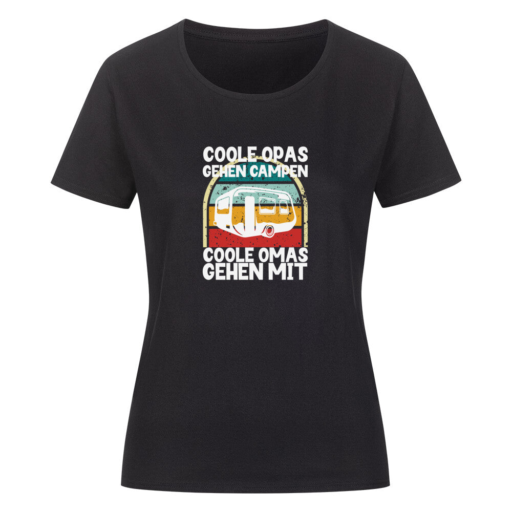 Coole Opas gehen campen Camping T- Organic Shirt Women