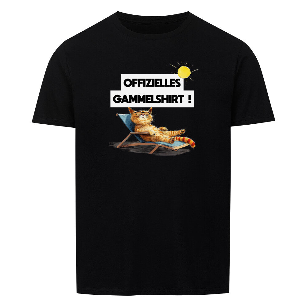 Offizielles Gammelshirt für den Campingplatz. Gammeln erlaubt ! Nicht nur für Katzenliebhaber