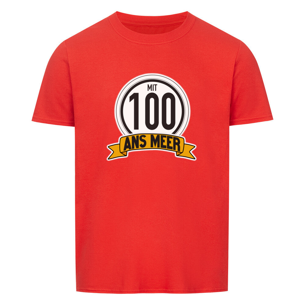 campingtshirt mit 100 ans Meer