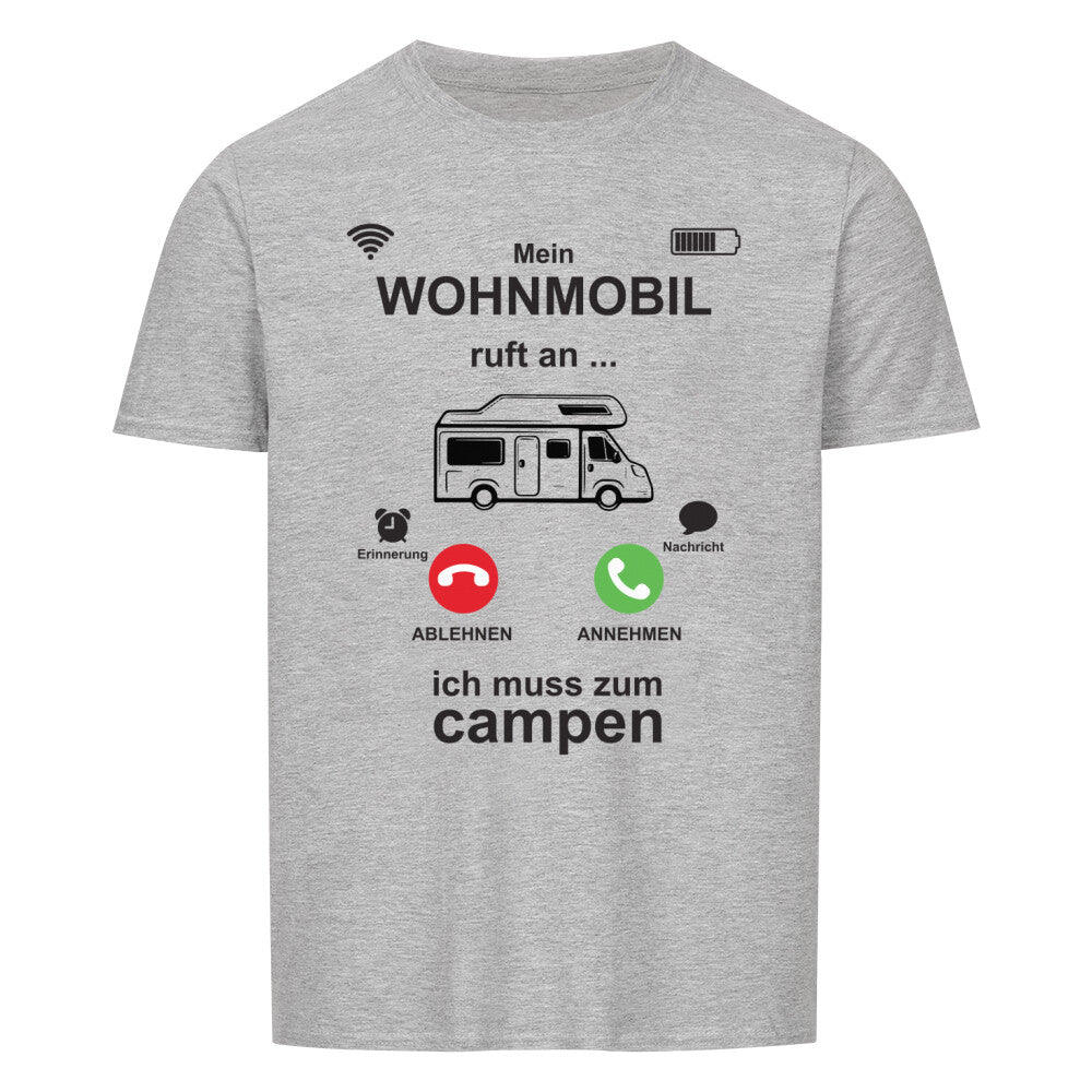campingtshirt campingplatz ruft an ich muss zum campen