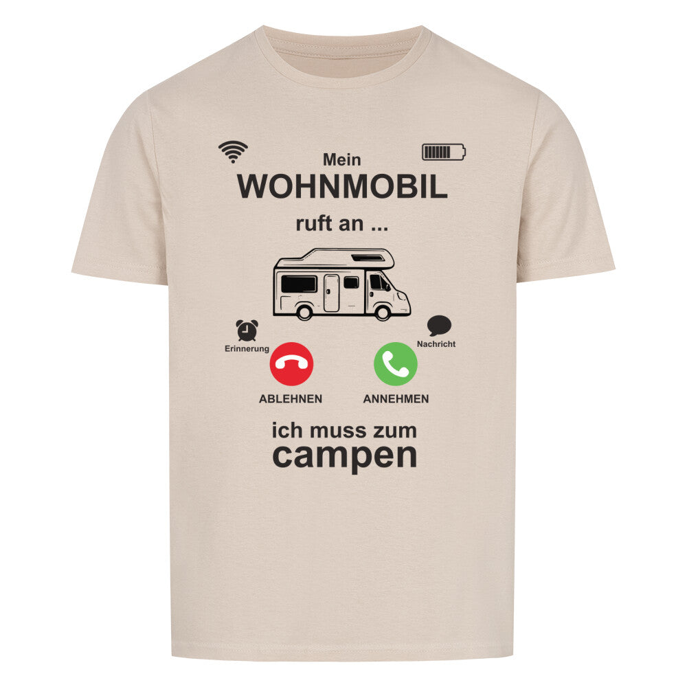 campingtshirt campingplatz ruft an ich muss zum campen