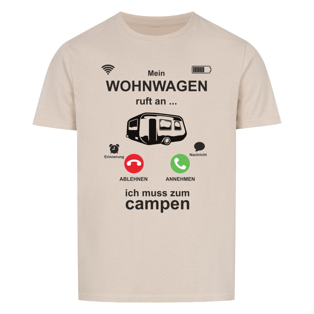 campingtshirt campingplatz ruft an ich muss zum campen