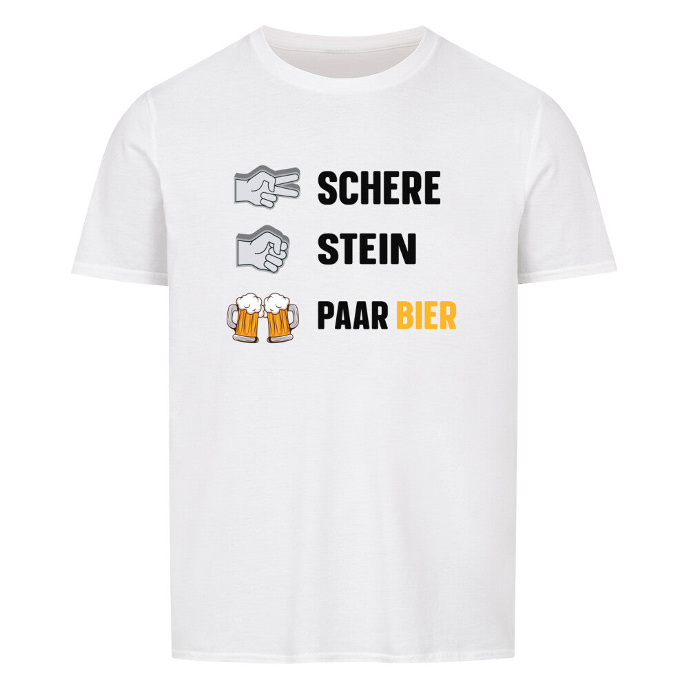 Ein lustiges Motiv zeigt die Worte “Schere, Stein, paar Bier” auf einem rustikalen Hintergrund. Das Bild verbindet das bekannte Spiel “Schere, Stein, Papier” mit dem Genuss eines kühlen Biers und vermittelt die entspannte Atmosphäre des Campings. Ideal für Outdoor-Liebhaber, die Humor und Freizeitaktivitäten im Freien schätzen.