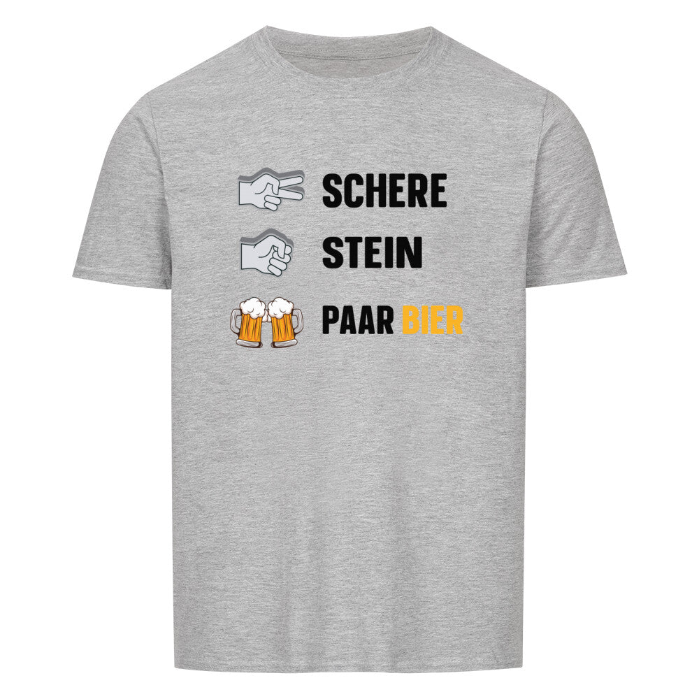 Ein lustiges Motiv zeigt die Worte “Schere, Stein, paar Bier” auf einem rustikalen Hintergrund. Das Bild verbindet das bekannte Spiel “Schere, Stein, Papier” mit dem Genuss eines kühlen Biers und vermittelt die entspannte Atmosphäre des Campings. Ideal für Outdoor-Liebhaber, die Humor und Freizeitaktivitäten im Freien schätzen.