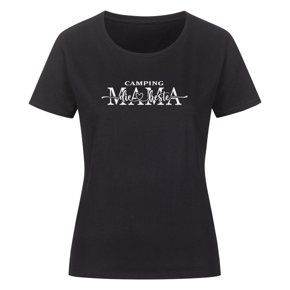 Ein liebevoller Text mit den Worten ‘Camping Mama, die Beste’ auf einem neutralen Hintergrund. Der Text würdigt die Rolle der Mutter beim Camping und drückt Dankbarkeit und Wertschätzung aus. Ideal für alle, die ihre Mutter beim Camping ehren und schätzen möchten.
