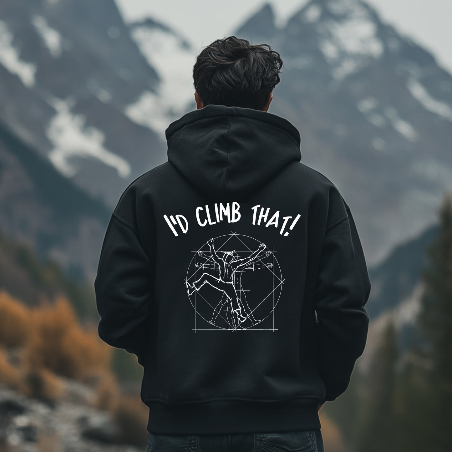 I’d climb that HigherBlanks Premium Hoodie