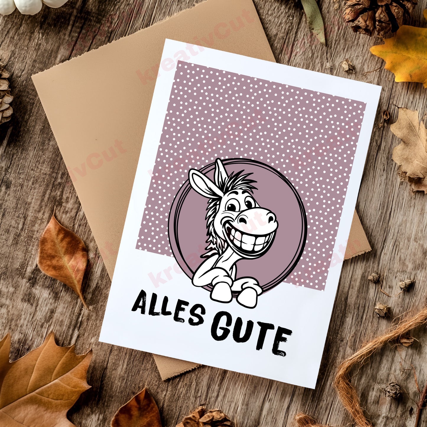 Digistamp Set Esel Elmar