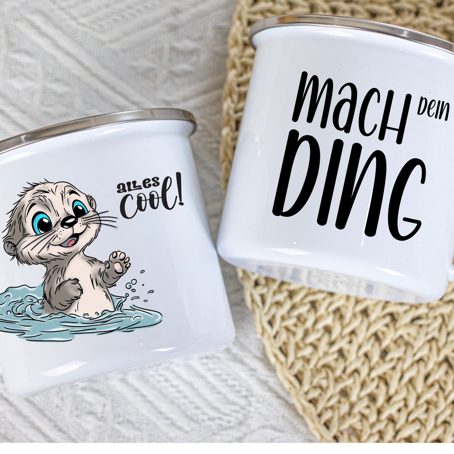 Digistamp Set cooler Otter