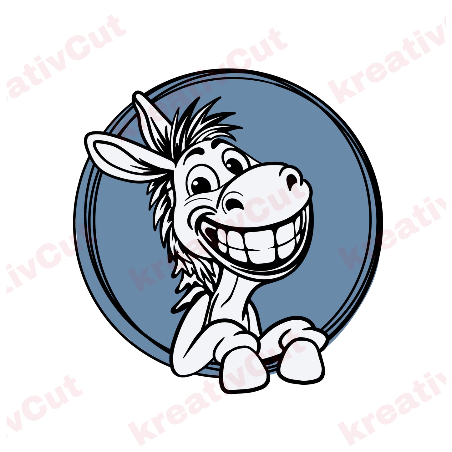 Digistamp Set Esel Elmar