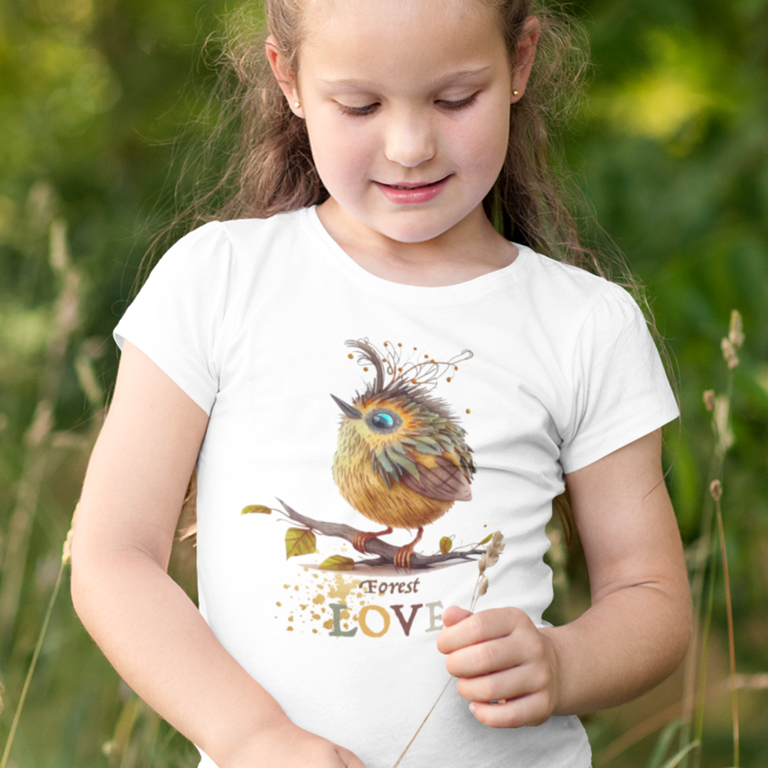 Forest Love Goldammer Premium Organic Shirt Kinder