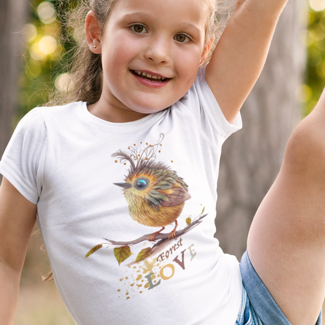 Forest Love Goldammer Premium Organic Shirt Kinder