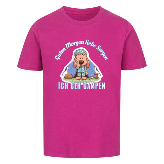 Entdecken Sie unsere lustigen Kinder Camping Shirts! Mit lustigen Sprüchen und Motiven. Perfekt für kleine Abenteurer