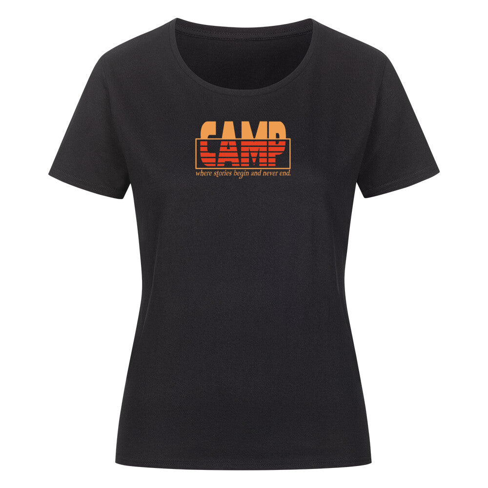 campingshirt camping damen t shirt spruch