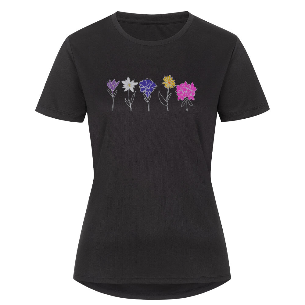 Alpenblumen Sport T-Shirt Women - Printartworld