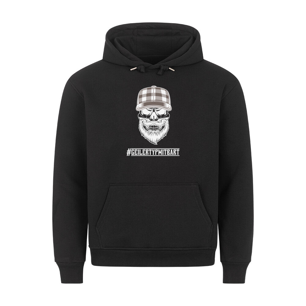 #geilertypmitbart Premium Hoodie - Printartworld