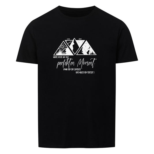 campingtshirt in n schwarz für Männer Camping Mode