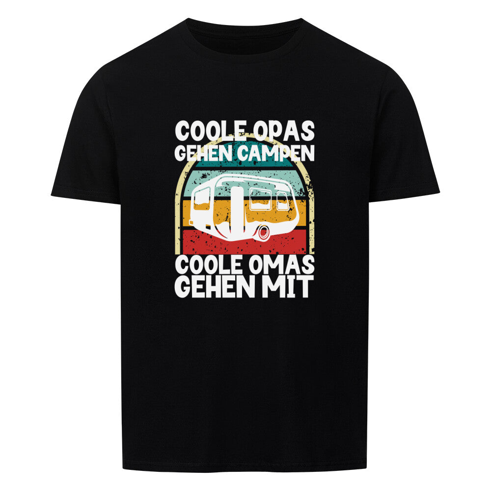 Coole Opas gehen campen Camping T- Shirt Unisex