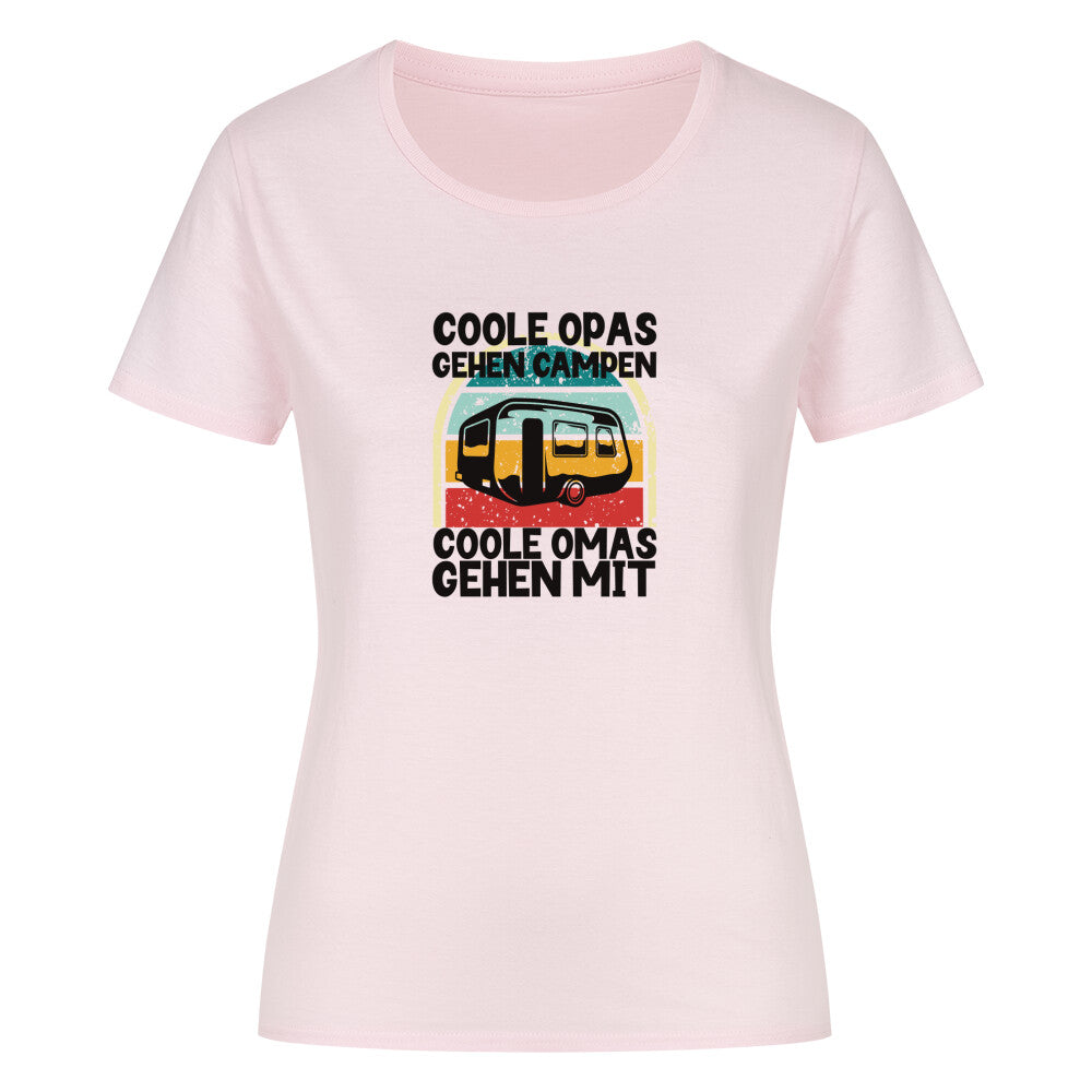 Coole Opas gehen campen Camping T- Organic Shirt Women
