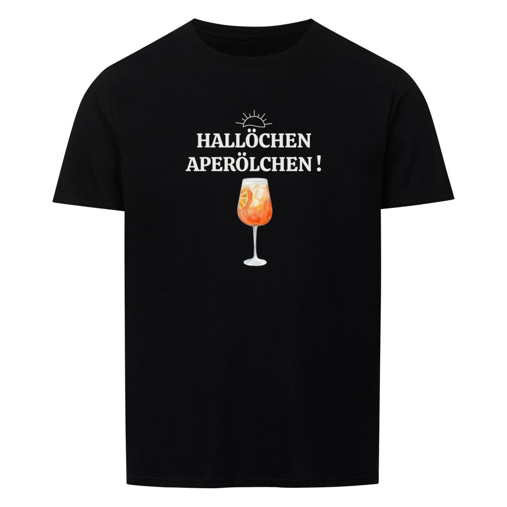 Leckeren Cocktail zu jeder Gelegenheit. Da sagen wir nicht NEIN,  sondern Hallöchen Aperölchen Campingtshirt schwarz