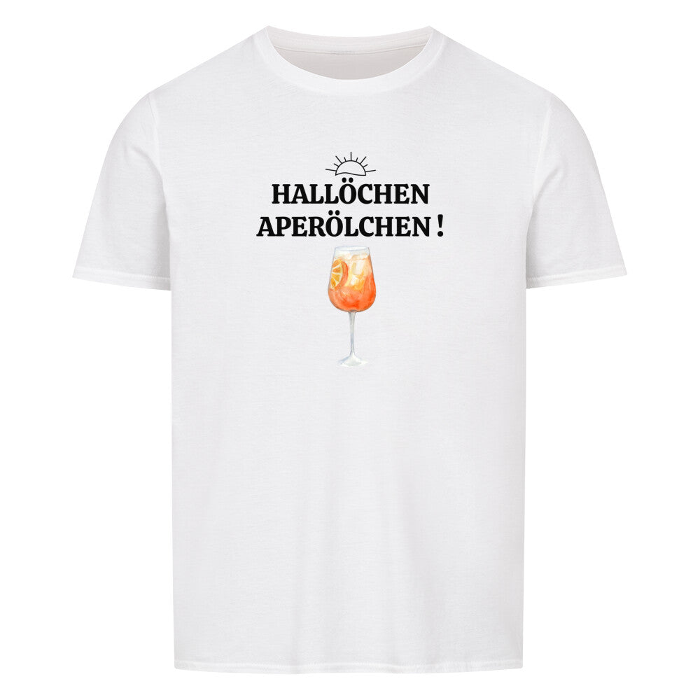 Leckeren Cocktail zu jeder Gelegenheit. Da sagen wir nicht NEIN,  sondern Hallöchen Aperölchen Campingtshirt schwarz