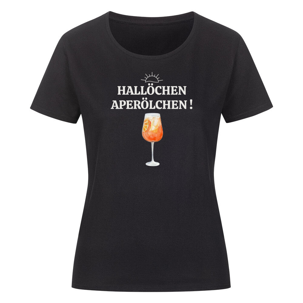 Leckeren Cocktail zu jeder Gelegenheit. Da sagen wir nicht NEIN,  sondern Hallöchen Aperölchen Campingtshirt schwarz