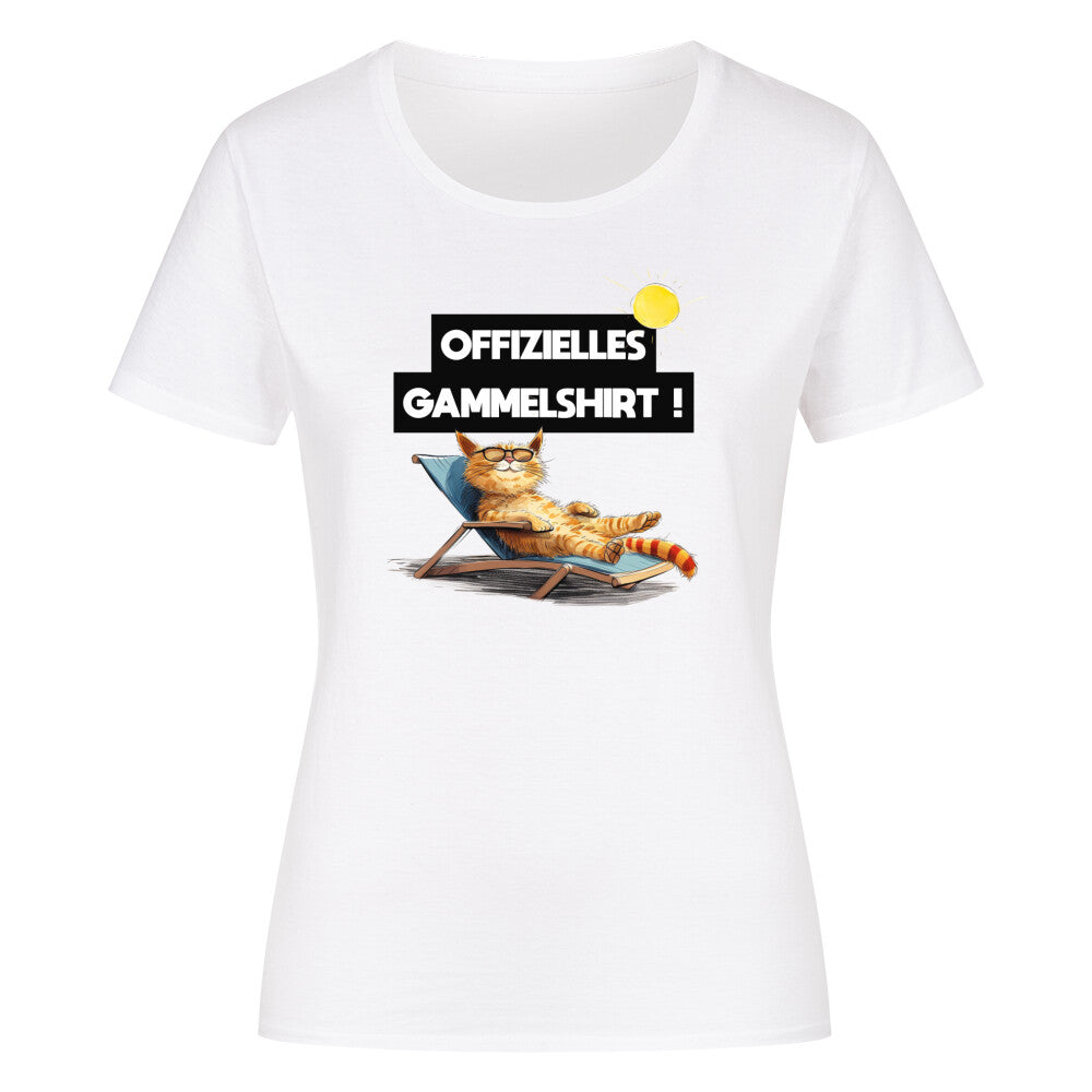 Offizielles Gammelshirt für den Campingplatz. 
Gammeln erlaubt ! Nicht nur für Katzenliebhaber