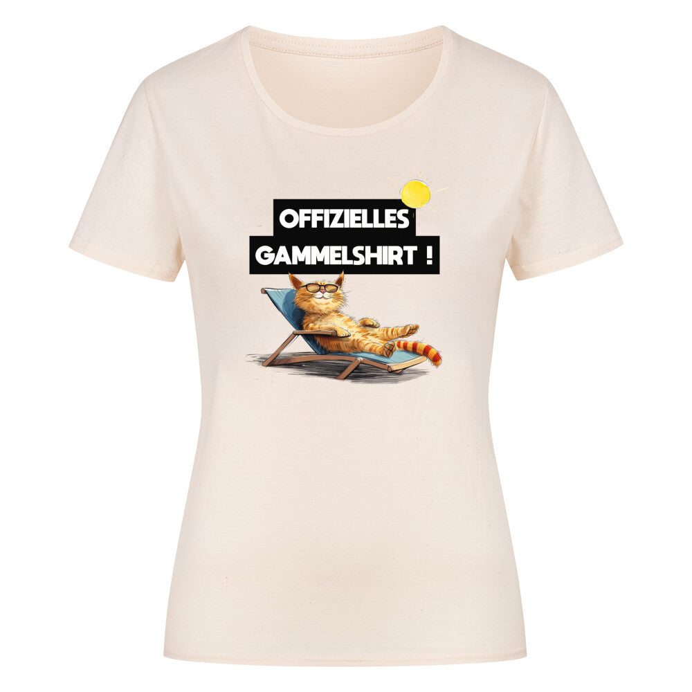 Offizielles Gammelshirt für den Campingplatz. 
Gammeln erlaubt ! Nicht nur für Katzenliebhaber