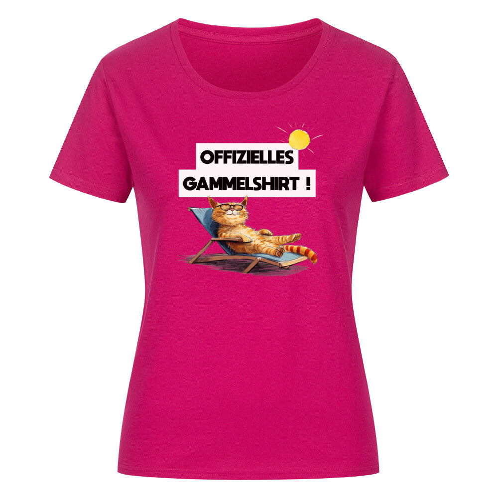 Offizielles Gammelshirt für den Campingplatz. 
Gammeln erlaubt ! Nicht nur für Katzenliebhaber