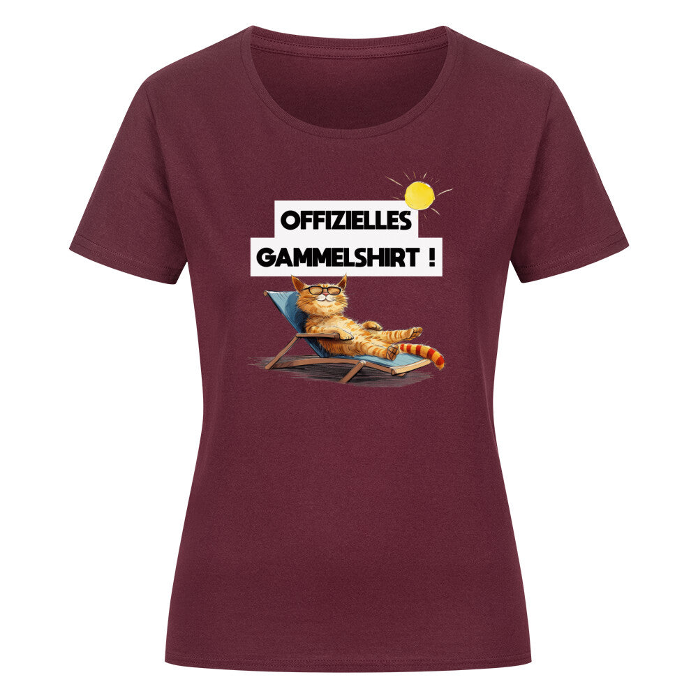 Offizielles Gammelshirt für den Campingplatz. 
Gammeln erlaubt ! Nicht nur für Katzenliebhaber
