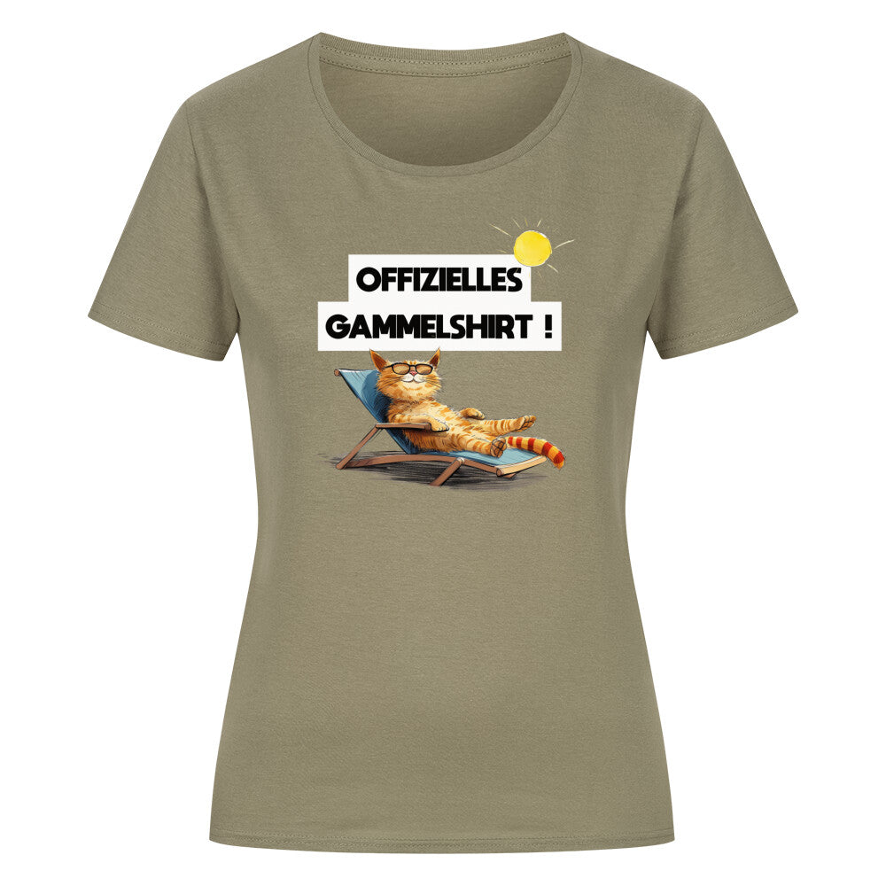 Offizielles Gammelshirt für den Campingplatz. 
Gammeln erlaubt ! Nicht nur für Katzenliebhaber