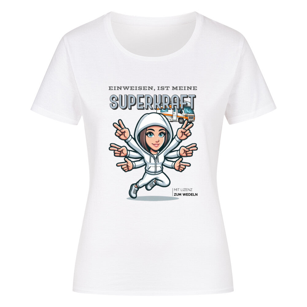 Tshirt mit Motiv für Camper.Wohnmobil Einweiser mit Lizenz.. Campingtshirt