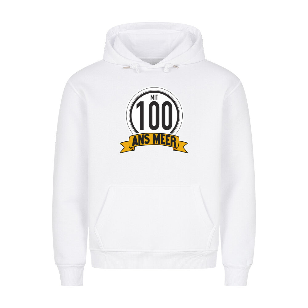 camping hoodie sweatshirt kapuzenpulliver mit 100 ans meer  