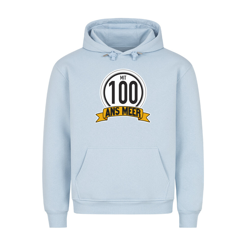 camping hoodie sweatshirt kapuzenpulliver mit 100 ans meer  