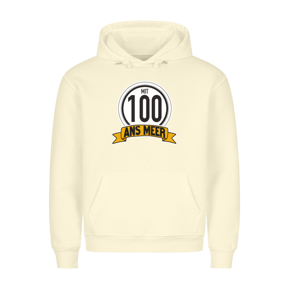 camping hoodie sweatshirt kapuzenpulliver mit 100 ans meer  