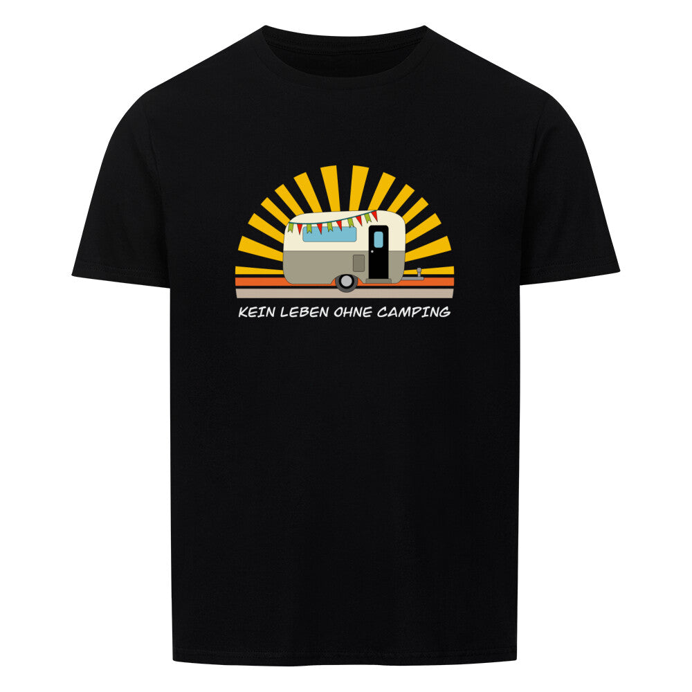 Kein Leben ohne Camping T-Shirt mit Motiv
