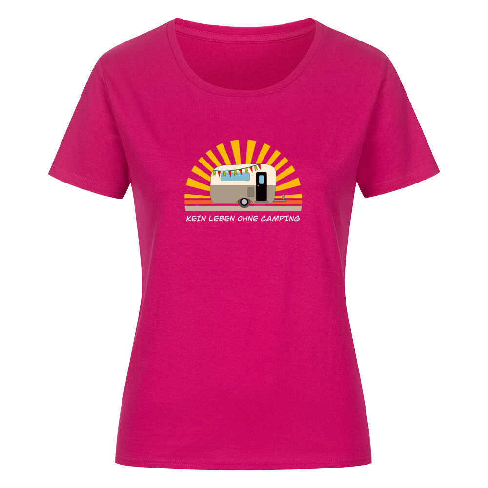campingplatz, T-Shirt, Camper kein Leben ohne Camping