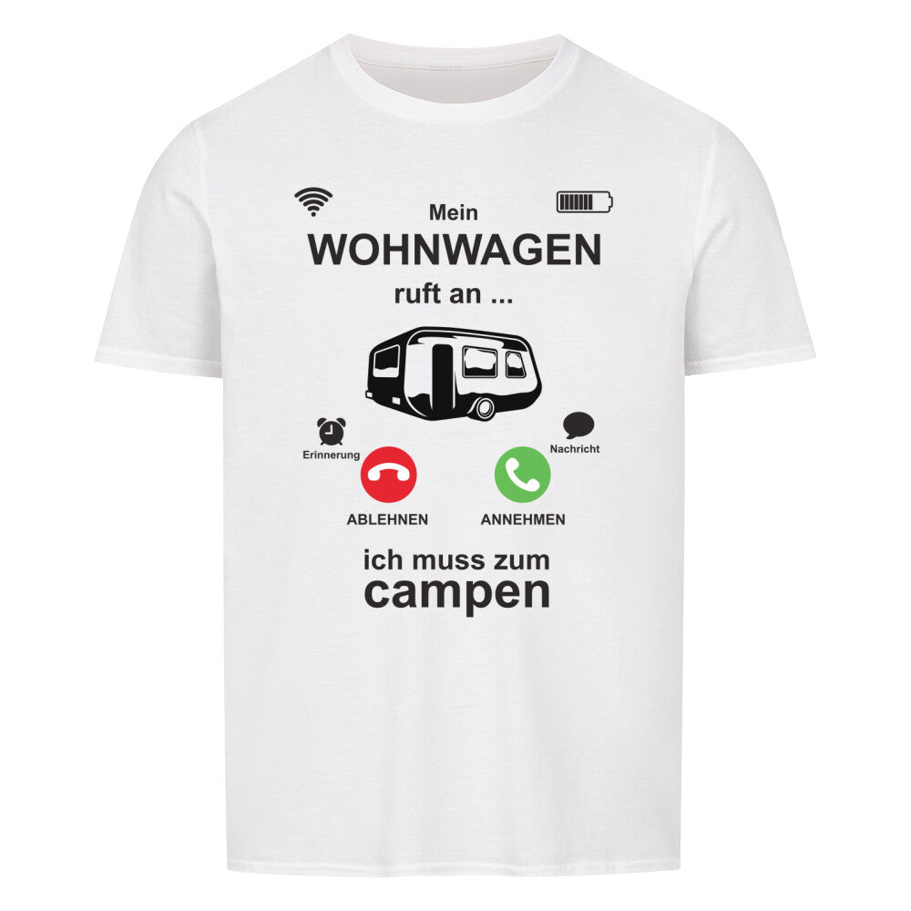 campingtshirt campingplatz ruft an ich muss zum campen
