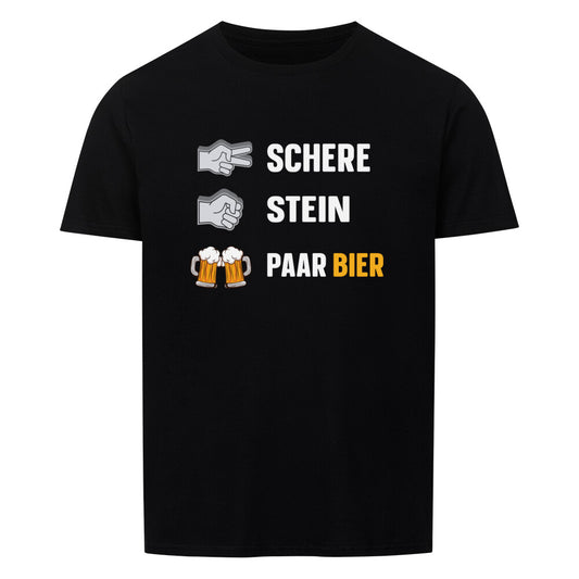 Ein lustiges Motiv zeigt die Worte “Schere, Stein, paar Bier” auf einem rustikalen Hintergrund. Das Bild verbindet das bekannte Spiel “Schere, Stein, Papier” mit dem Genuss eines kühlen Biers und vermittelt die entspannte Atmosphäre des Campings. Ideal für Outdoor-Liebhaber, die Humor und Freizeitaktivitäten im Freien schätzen.