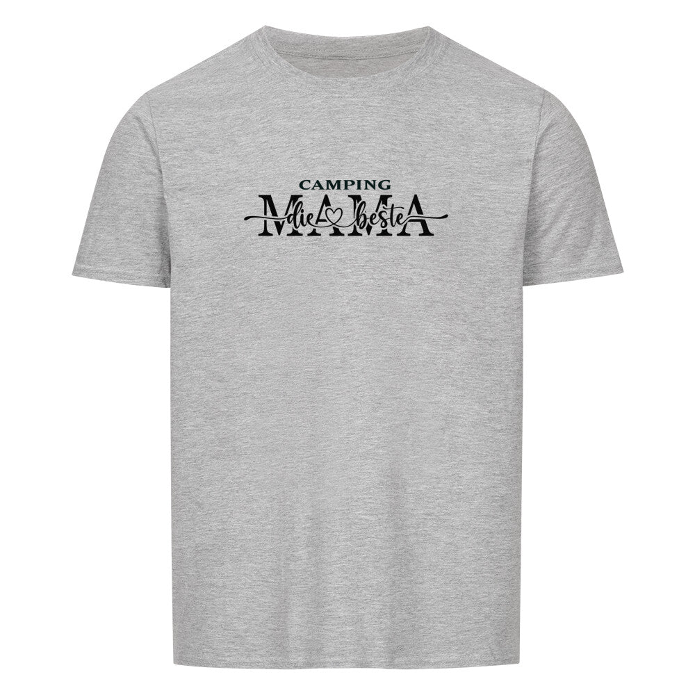 Ein liebevoller Text mit den Worten ‘Camping Mama, die Beste’ auf einem neutralen Hintergrund. Der Text würdigt die Rolle der Mutter beim Camping und drückt Dankbarkeit und Wertschätzung aus. Ideal für alle, die ihre Mutter beim Camping ehren und schätzen möchten.