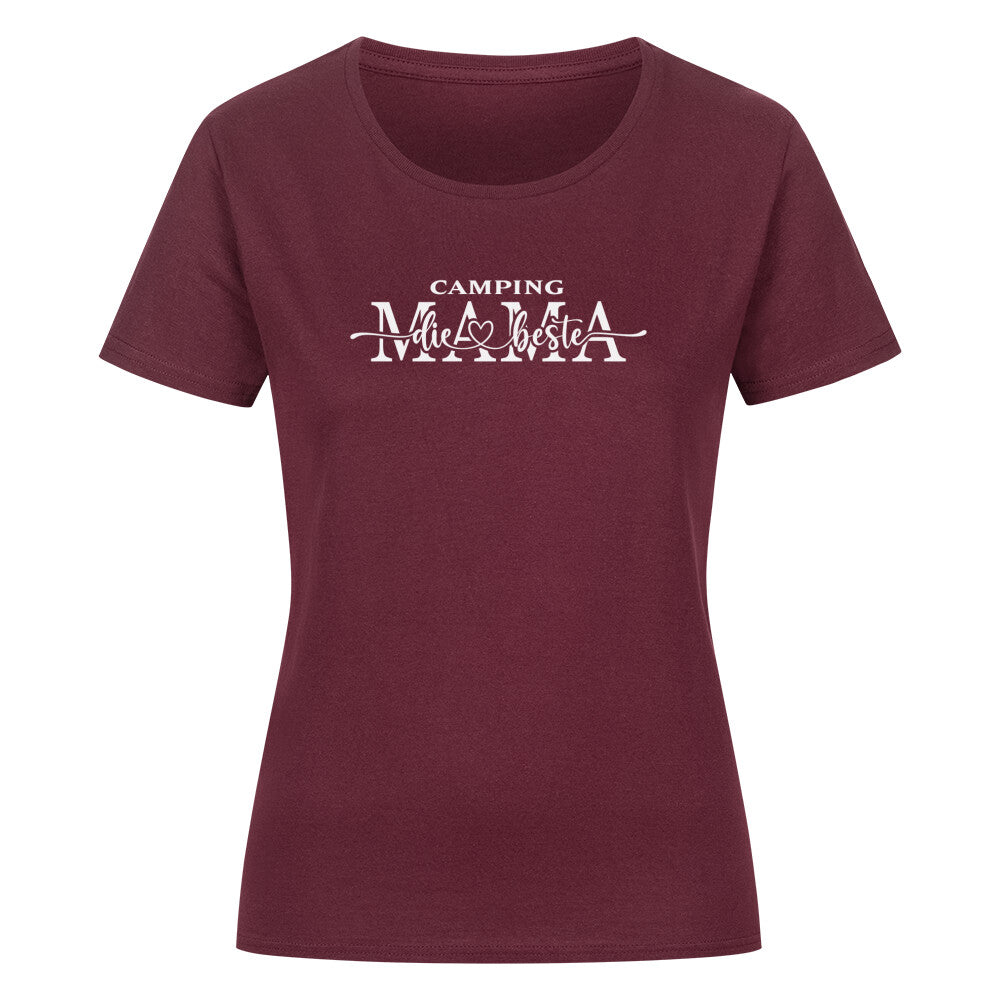 Ein liebevoller Text mit den Worten ‘Camping Mama, die Beste’ auf einem neutralen Hintergrund. Der Text würdigt die Rolle der Mutter beim Camping und drückt Dankbarkeit und Wertschätzung aus. Ideal für alle, die ihre Mutter beim Camping ehren und schätzen möchten.