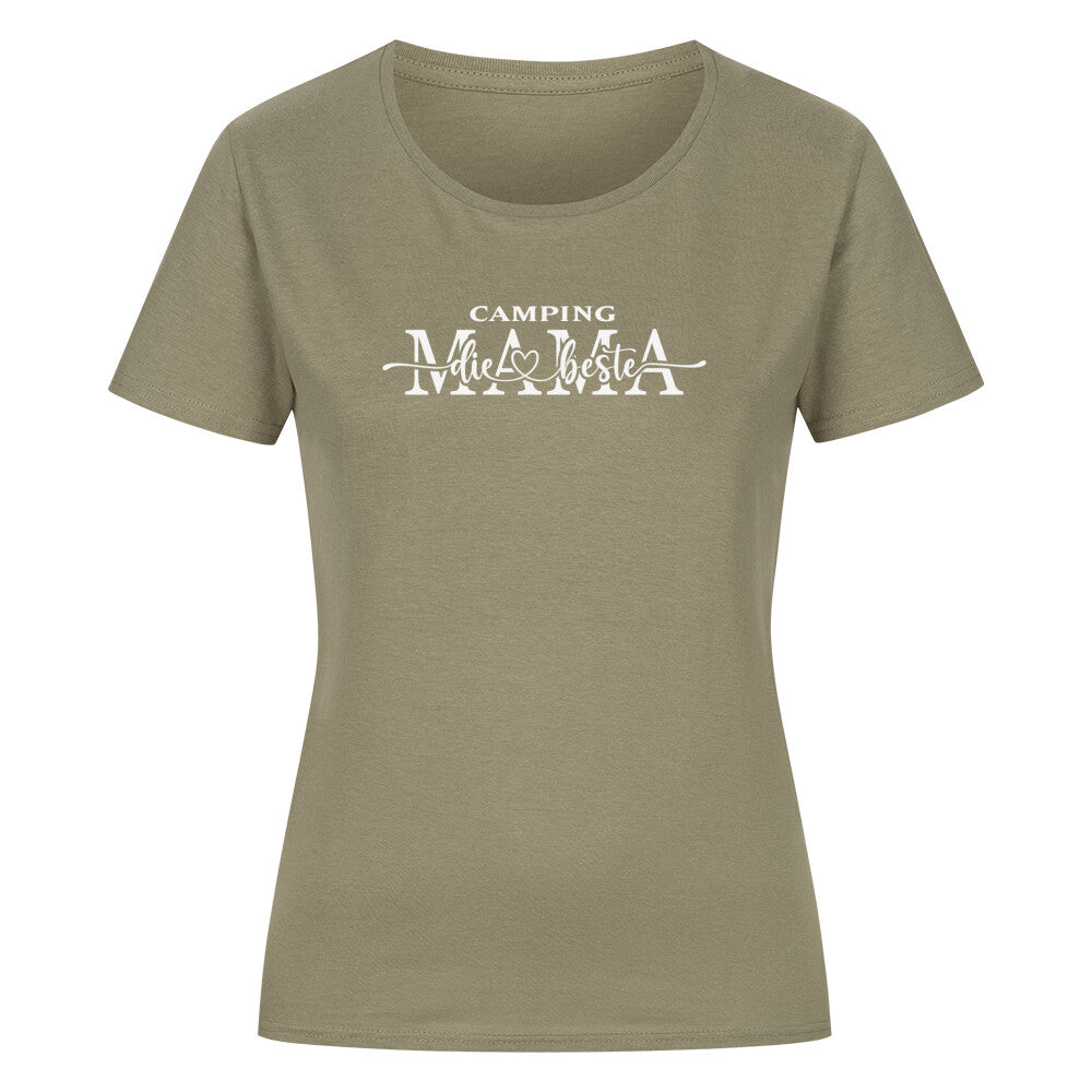 Ein liebevoller Text mit den Worten ‘Camping Mama, die Beste’ auf einem neutralen Hintergrund. Der Text würdigt die Rolle der Mutter beim Camping und drückt Dankbarkeit und Wertschätzung aus. Ideal für alle, die ihre Mutter beim Camping ehren und schätzen möchten.