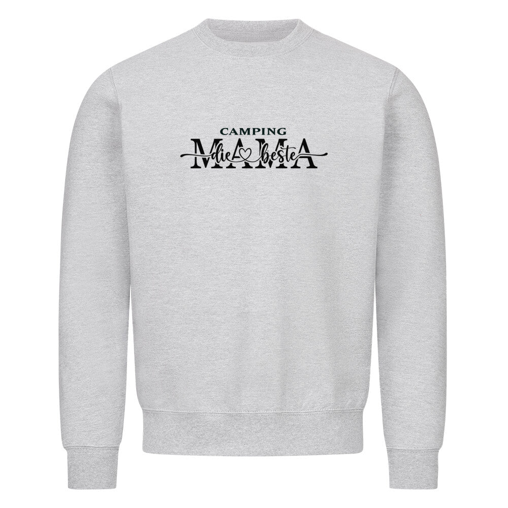 Ein liebevoller Text mit den Worten ‘Camping Mama, die Beste’ auf einem neutralen Hintergrund. Der Text würdigt die Rolle der Mutter beim Camping und drückt Dankbarkeit und Wertschätzung aus. Ideal für alle, die ihre Mutter beim Camping ehren und schätzen möchten.