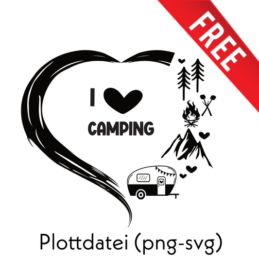 Camping Wohnwagen Plottdatei