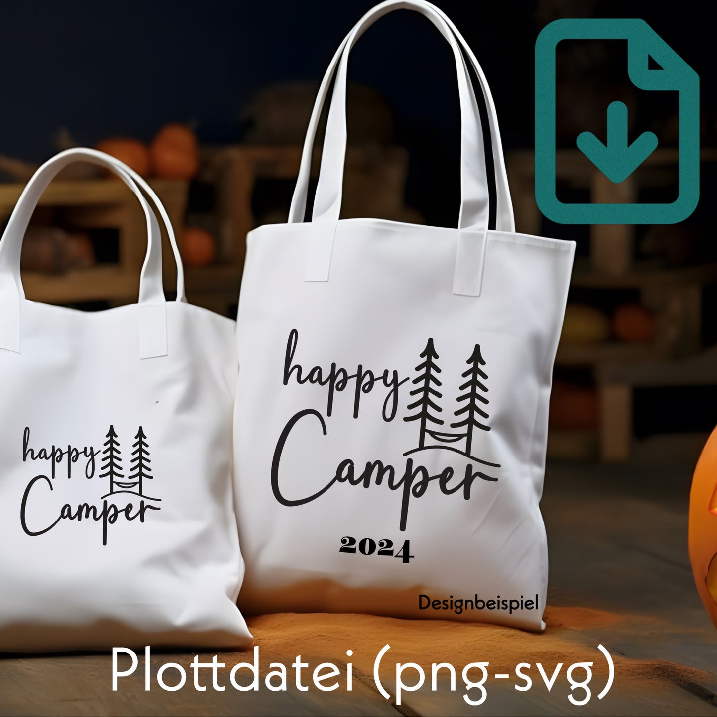 happy Camper Plottdatei