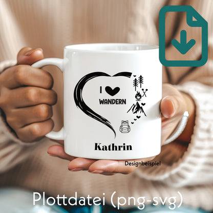 Wandern Love Plottdatei