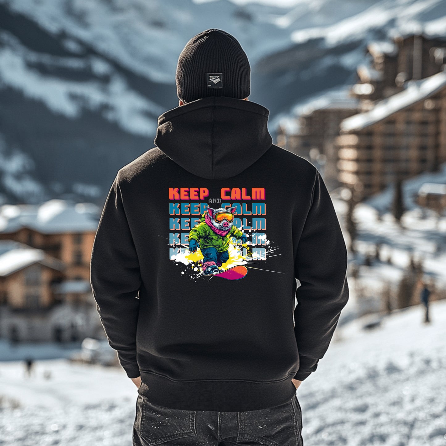 Keep Calm Premium Hoodie