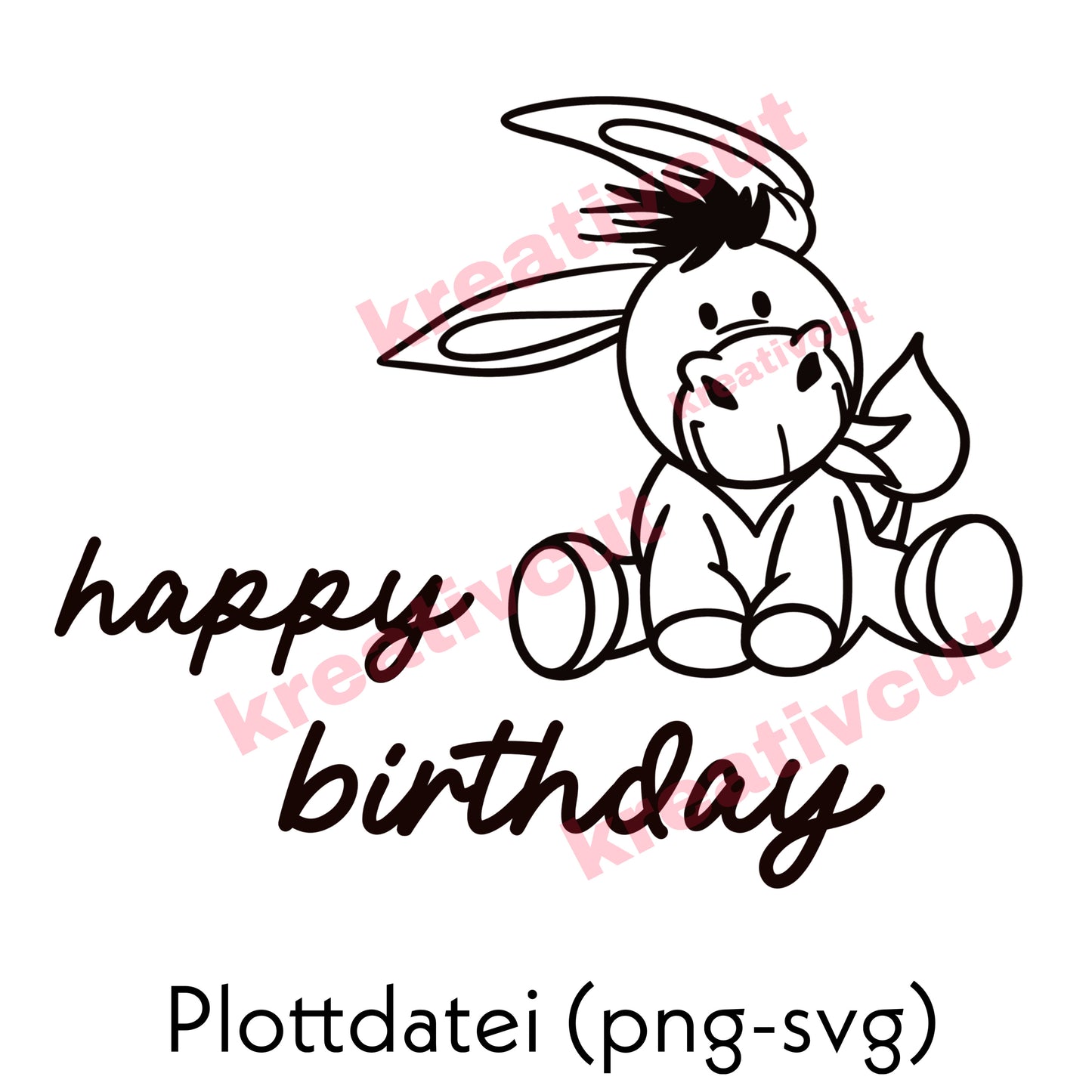 happy birthday Plottdatei