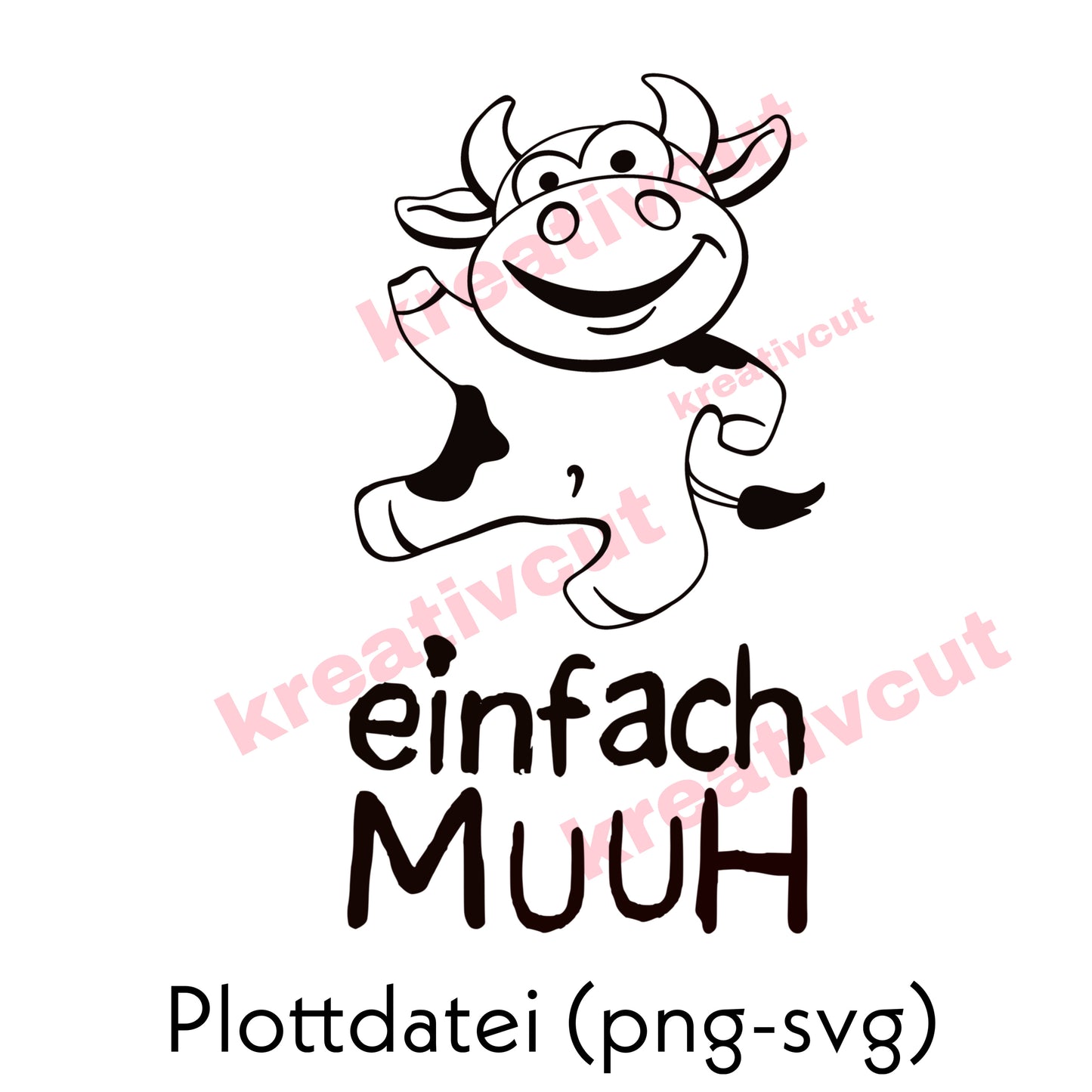 Lustige Kühe & Sprüche Plottdateien Bundle