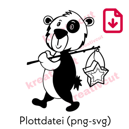 Waldfreunde Laterne Bär Einzeldownload