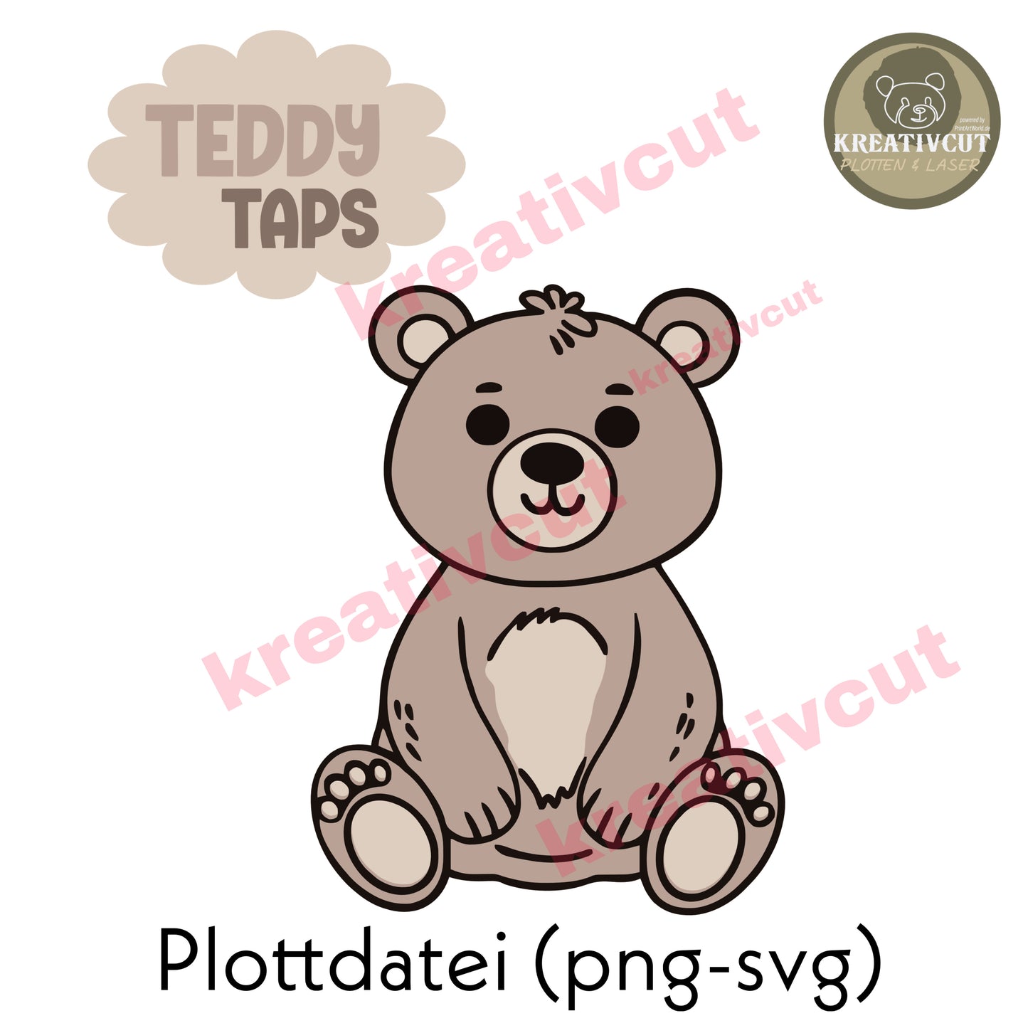 Teddy Taps Plottdatei